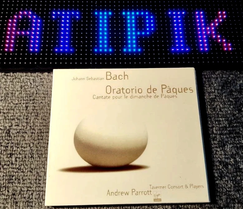 🎼 Bach Oratorio De Pâques - Parrott/taverner Consort - Virgin Classics Uk